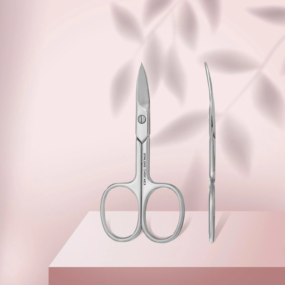 Staleks Classic 62 Type 2 Nail Scissors For Manicure And Pedicure Cutting Length 24 mm
