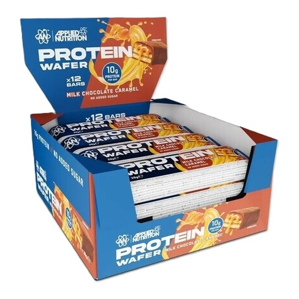 Applied Nutrition Protein Wafer, Milk Chocolate Caramel 12 x 39g