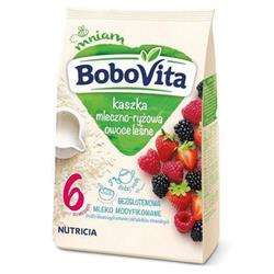 BoboVita Milk Rice Porridge with Forest Fruits Gluten Free after 6th Month 230g