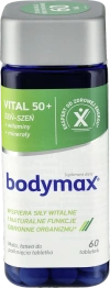 Bodymax Vital 50+ Ginseng Vitamins and Minerals 60 Tablets