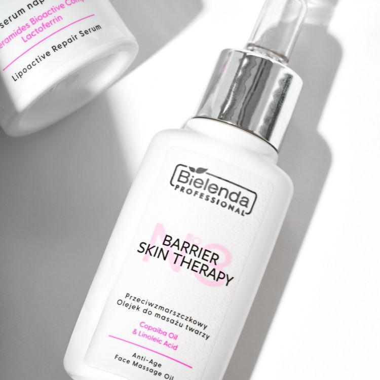 Bielenda Professional Barrier Skin Therapy Olejek do Masażu Nawilżająco-Kojący 30ml