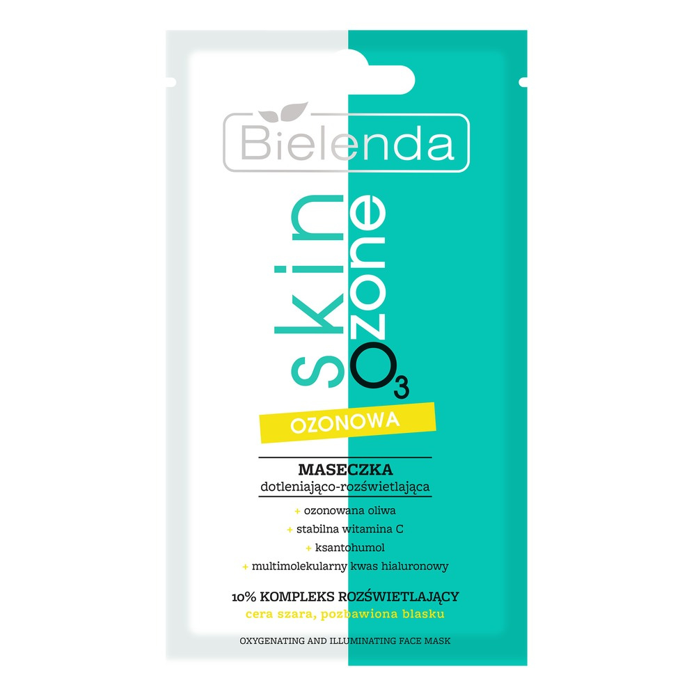 Bielenda Skin O3 Zone Ozone Ozone Oxygenating and Illuminating Mask for Gray and Dull Skin 8g