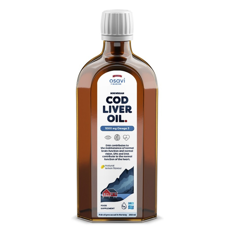 Osavi Tran Norweski 1000mg Omega 3 Cytrynowy 250ml