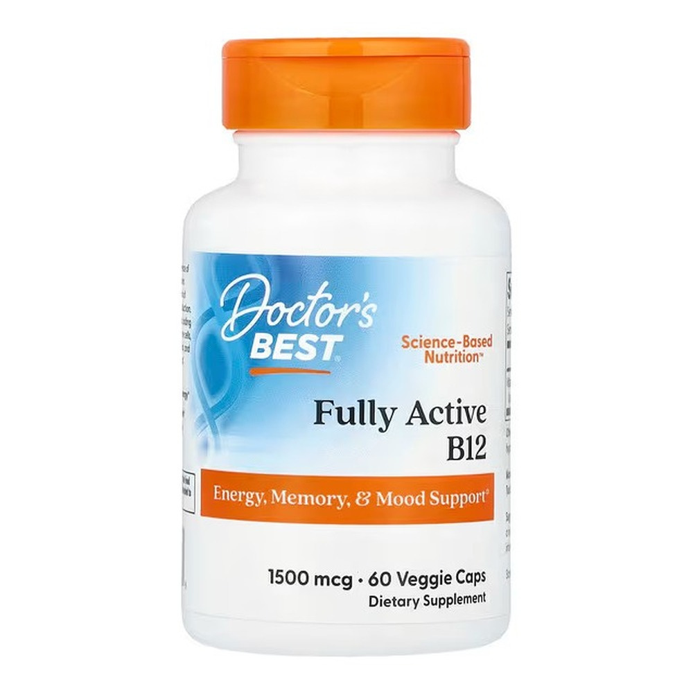 Doctor's Best Fully Active B12 1500mcg 60 Kapsułek