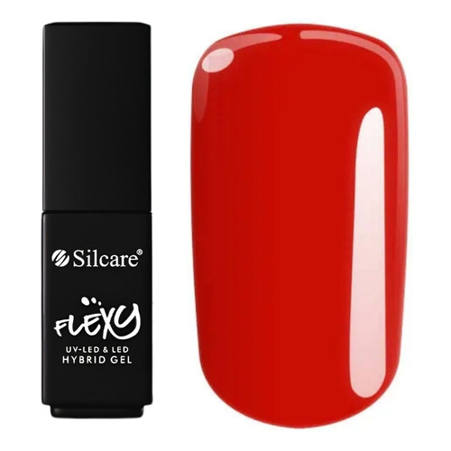 Silcare Flexy UV/LED Hybrid Nail Polish 288 Ruby Heart 4.5g