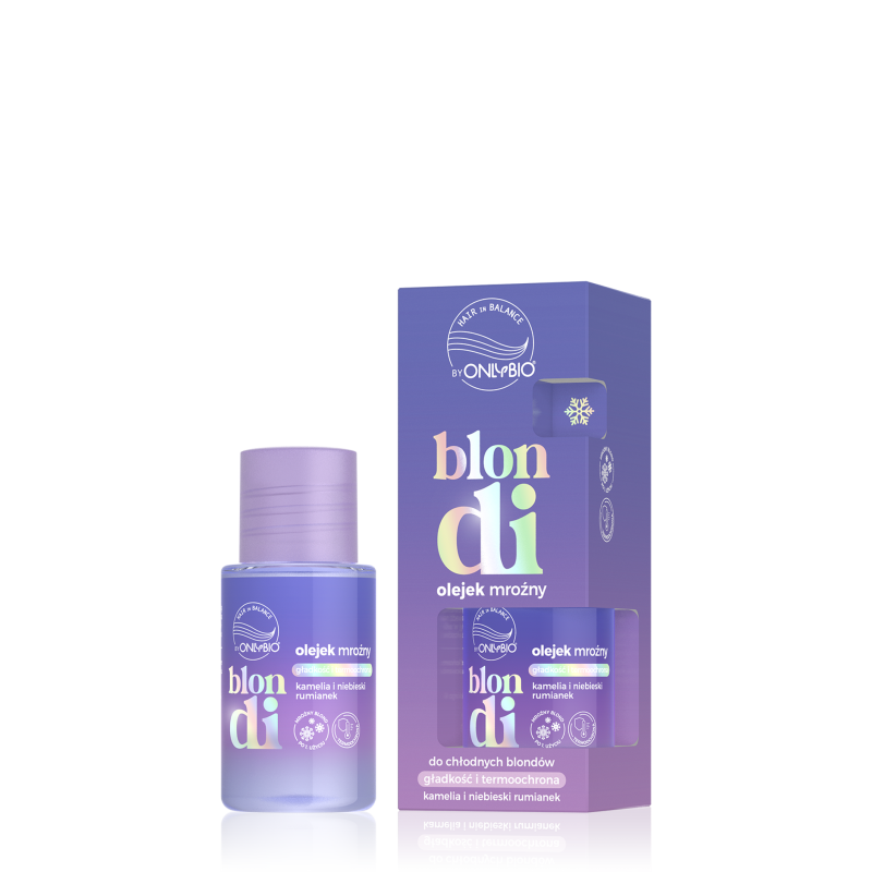 OnlyBio Hair in Balance Blondi Frosty Hair Oil for Cool Blondes 20ml