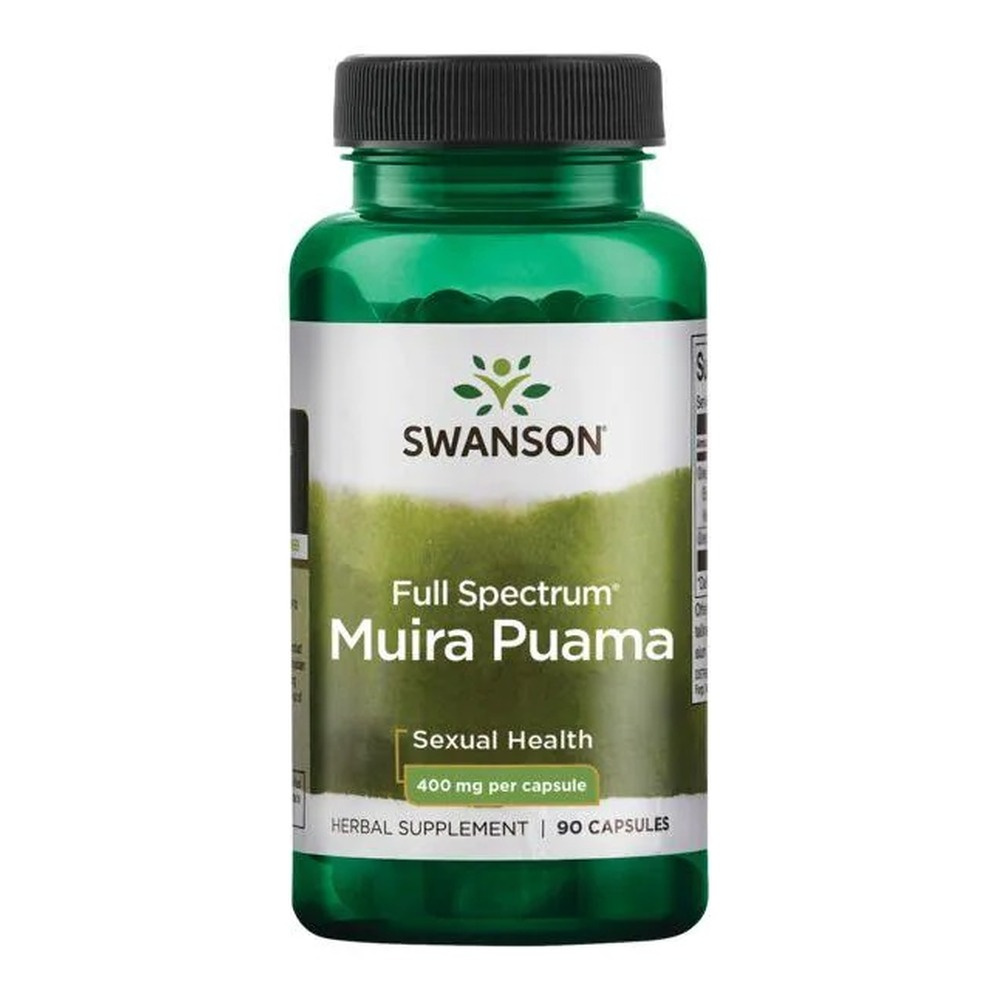 Swanson Full Spectrum Muira Puama 400mg 90 Kapsułek