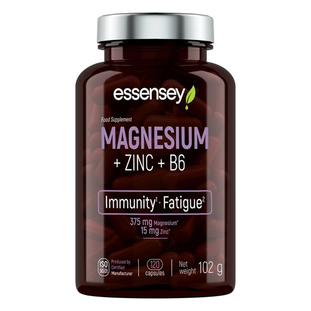 Essensey Magnesium + Zinc + B6 Capsules 120 caps