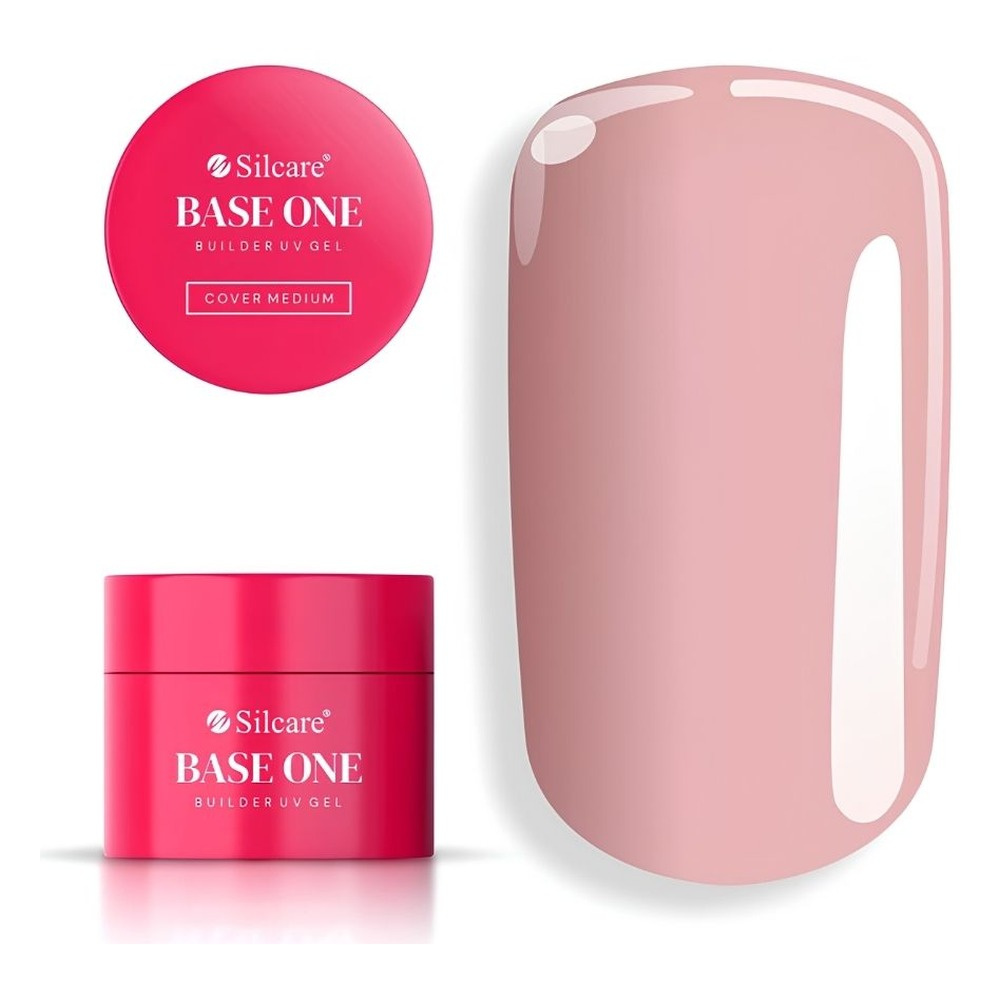 Silcare Base One UV/LED Builder Gel Cover Medium 100g