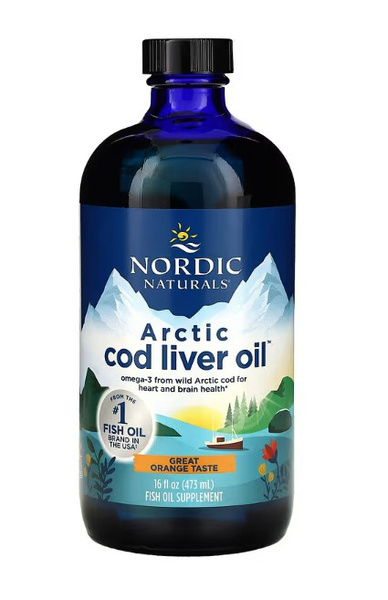 Arctic Cod Liver Oil, 1060mg Orange - 473 ml.