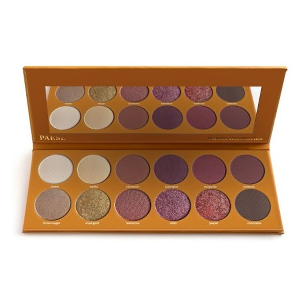 Paese Warm Memories Paleta Cieni do Powiek 18g