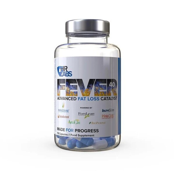 HR Labs Fever 40 Advanced Fat Burner for Weight Management Support 75 Capsules