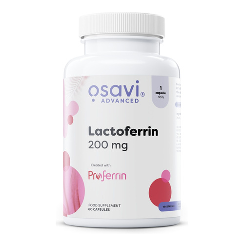 Osavi Lactoferrin 200mg for Immune Support 60 Capsules