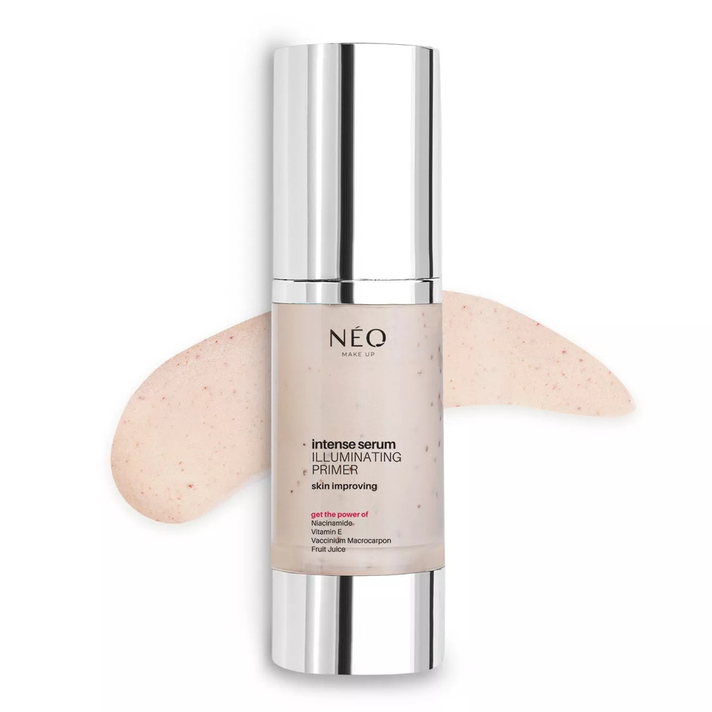 Neo Makeup Intense Serum Rozświetlająco - Nawilżająca Lekka Baza pod Makijaż Glowing Effect 30ml
