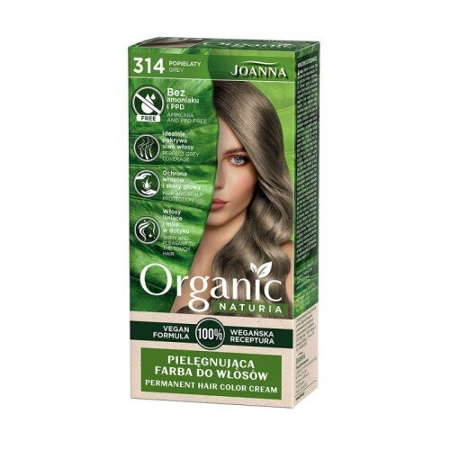 Joanna Organic Vegan Hair Dey No. 314 Grey 1 Piece