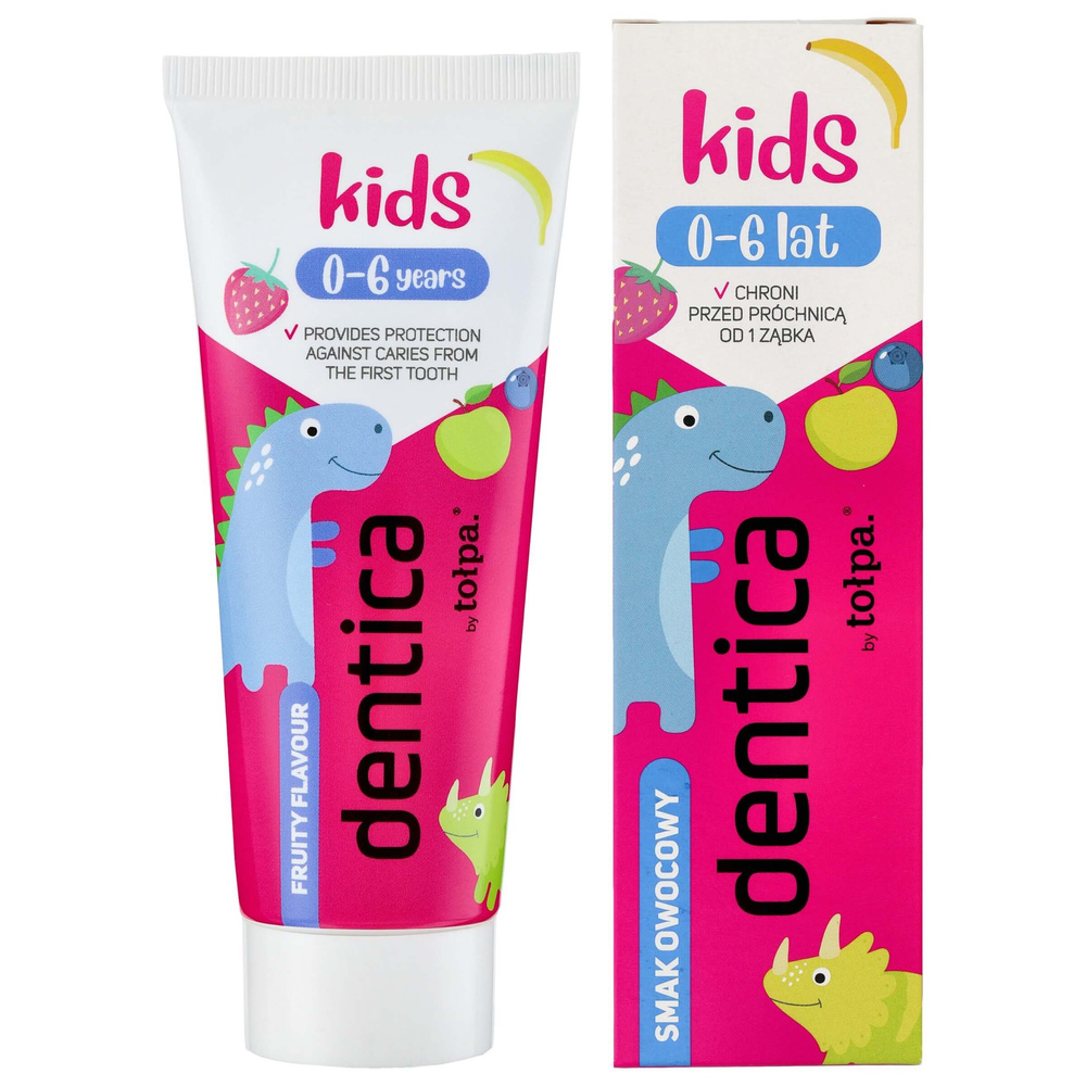 Tolpa Dentica Kids Toothpaste for Children 0-6 50ml
