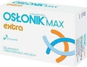 Osłonik Max Extra Lactobacillus + Saccharomyces + Inulina 20 Kapsułek