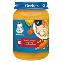 Gerber Bouquet Vegetables with Veal & Dumplings for Babies after 8 Months 190g