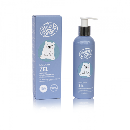 Bielenda BabyBoom Gentle Cleansing Gel for Body and Hair for Children and Babies 200ml