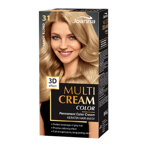 Joanna Multi Cream Color 3D Effect Dye No. 31 Sand Blonde 1 Piece