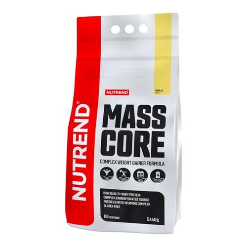 Nutrend Mass Core Mass Gainer For Muscle Mass Growth Vanilla 5440g
