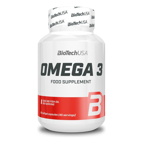 BioTechUSA Omega 3 Kapsułki omega-3 90 kapsułek