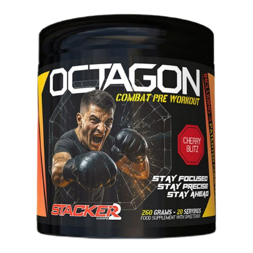 Stacker2 Europe Octagon Przedtreningówka Cherry Blitz 260g