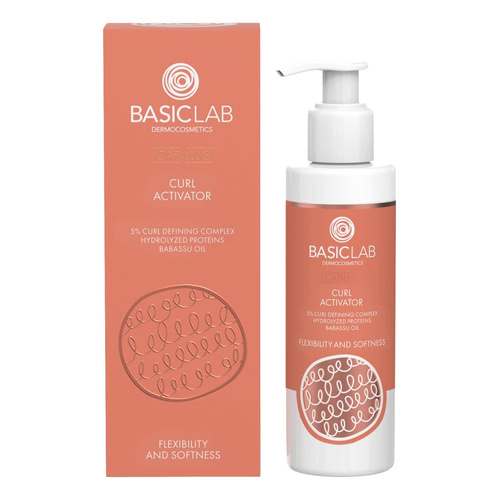 BasicLab Capillus Aktywator Skrętu Elastyczność i Miękkość 200ml