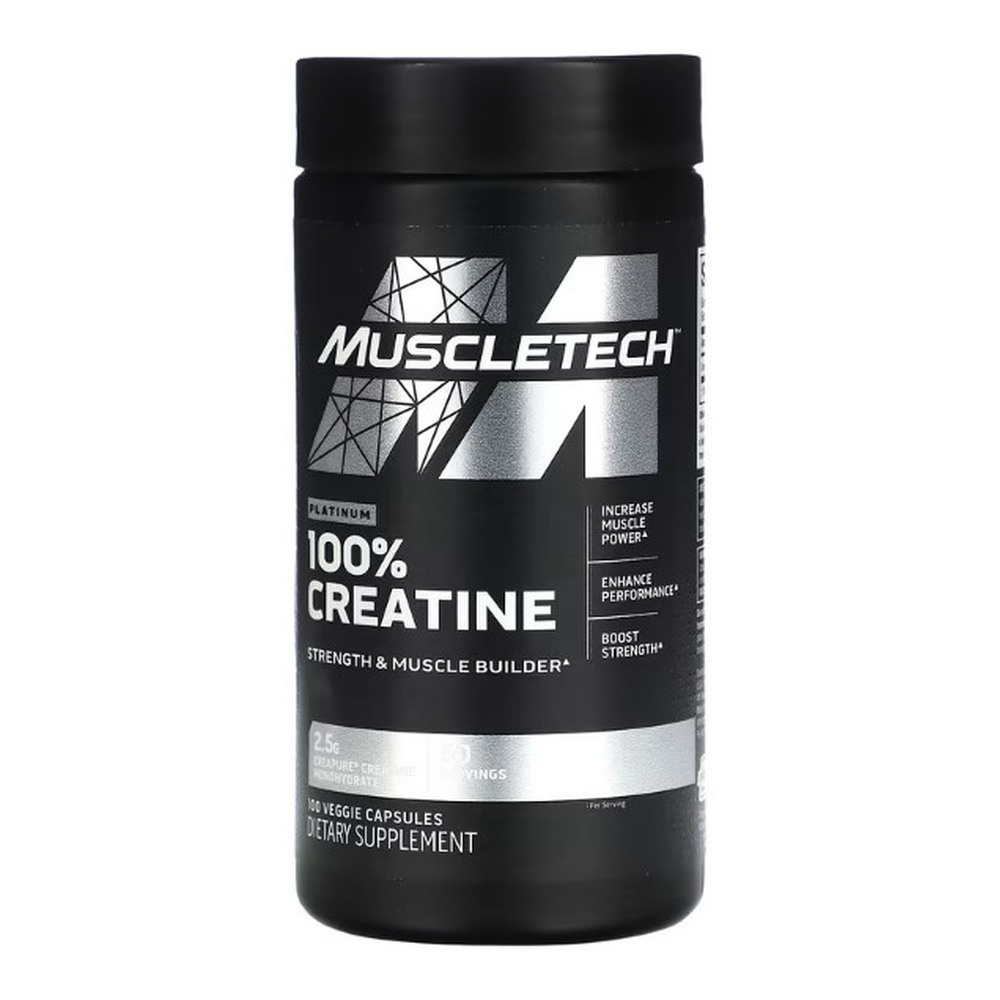 Platinum 100% Creatine - 100 vcaps