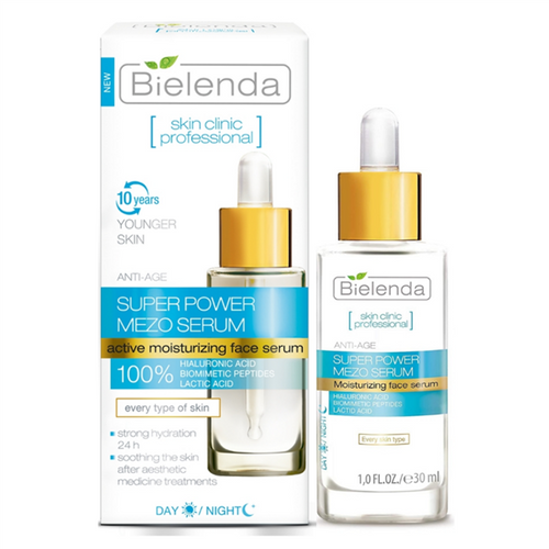 Bielenda Super Power Nawilżające Serum na Dzień na i Noc 30ml