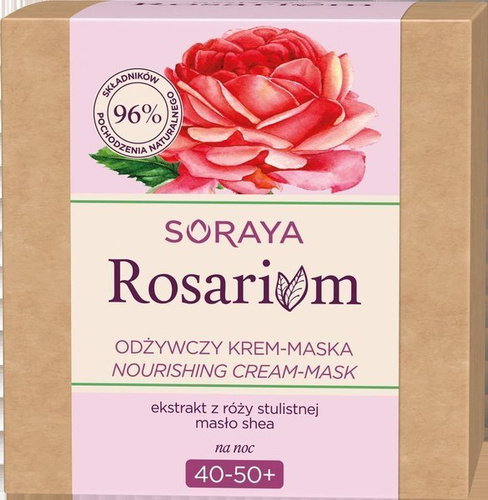 SORAYA Rosarium Rose Nourishing Cream - mask 40 - 50 + night, 50ml