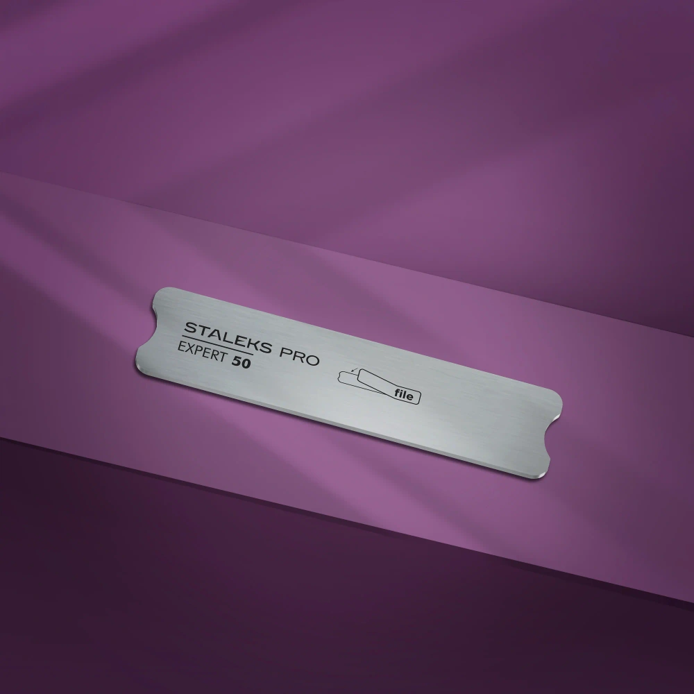 Staleks Pro Expert 50 Metal Nail File Base For Disposable Adhesive Files 76×19 mm