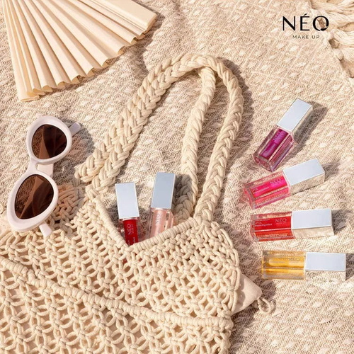 Neo Makeup Intense Serum Nawilżający Olejek Odżywczy do Ust Nr 03 Strawberry 5ml