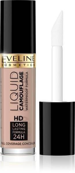 Eveline Liquid Camuflage 24 HD Lasting 02 A Beige Korektor w Płynie do Twarzy 5ml