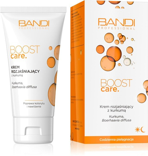 Bandi Boost Care Krem Rozjaśniający z Kurkumą dla Każdego Rodzaju Skóry 50ml
