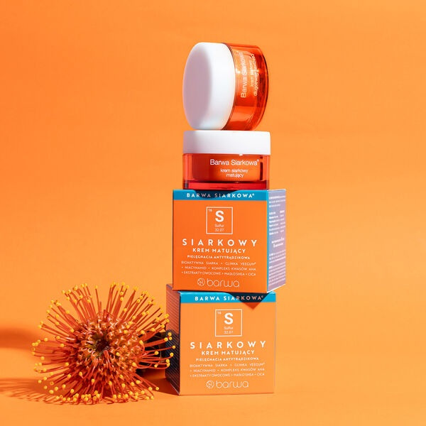 Barwa Siarkowa Anti-Acne Siarkowy Krem Matujący 50ml