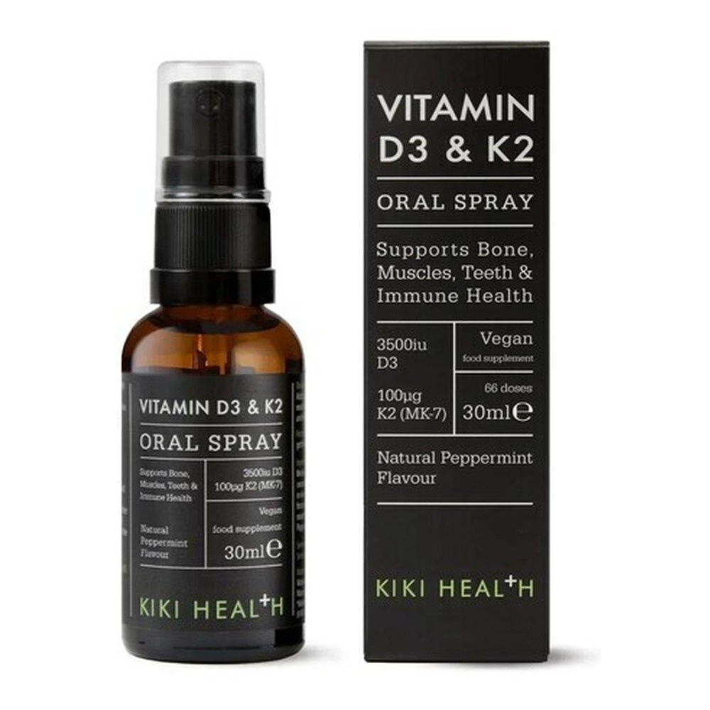 Vitamin D3 & K2 Oral Spray, Natural Peppermint - 30 ml.