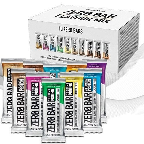Zero Bar, KIT Flavour Mix - 10 x 50g