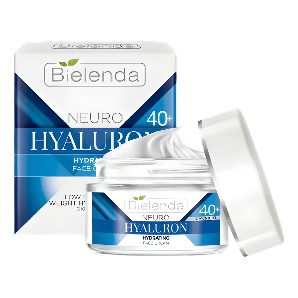 Bielenda Neuro Hialuron Moisturizing Anti Wrinkle Cream 40+ Day and Night 50ml