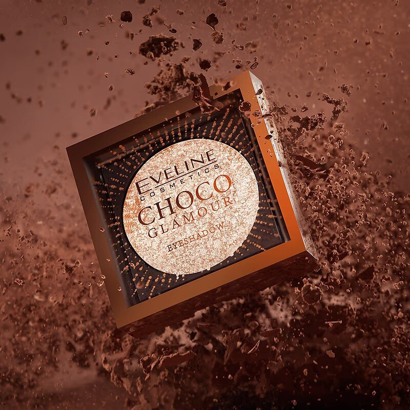 Eveline Choco Glamor Shiny Eye Shadow-Topper 3g