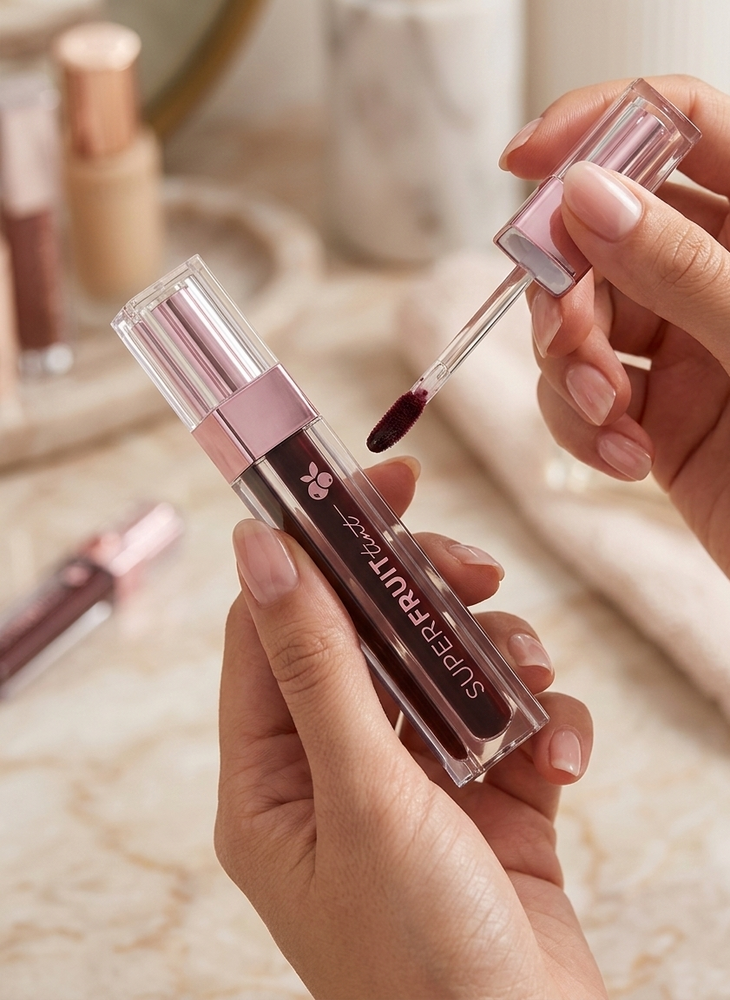 Eveline Superfruit Tint & Vitamins Gel Lip Tint No. 04 Superberry 4ml