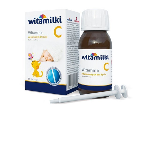 COLFARM Witamilki Witamina C, krople, 60ml (strzykawka dozująca)