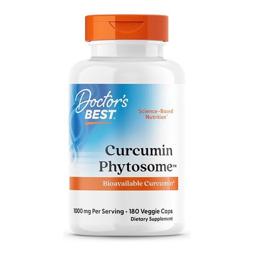 Doctor's Best Kurkumina Phytosome, 1000mg Kapsułki 180 kapsułek