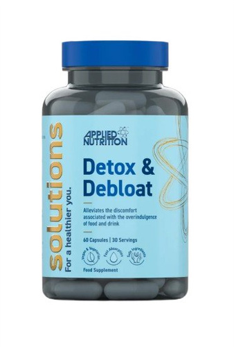 Applied Nutrition Solutions Detox & Debloat Suplement na Detoks i Redukcję Wzdęć 60 Kapsułek