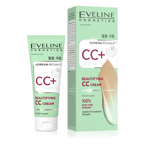 Eveline Cosmetics Korean Rituals Cc+ Beautifying CC Cream 30ml