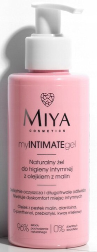 Miya myINTIMATEgel Natural Gel for Intimate Hygiene with Raspberry Oil 140ml