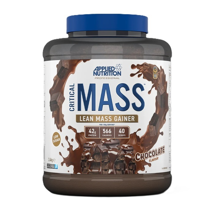 Applied Nutrition Critical Mass Professional Gainer for Muscle Mass Gain Chocolate 2400g