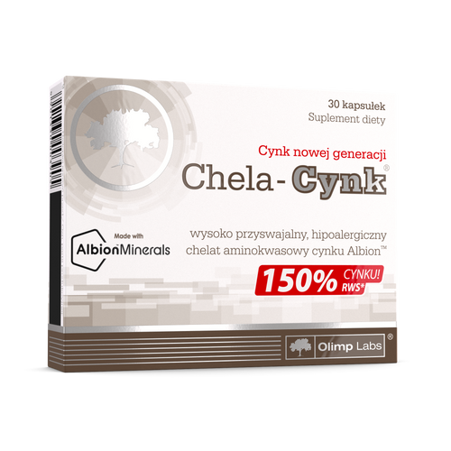 Olimp Chela-Cynk 150% Cynku 30 Kapsułek