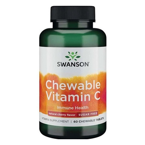 Swanson Chewable Vitamin C Natural Cherry Flavour 60 Chewable Tablets