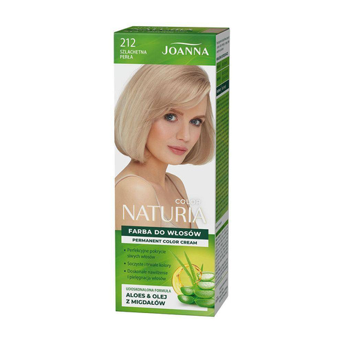 Joanna Naturia Permanent Hair Color Paint Care Day Shine No. 212 Noble Pearl 100ml